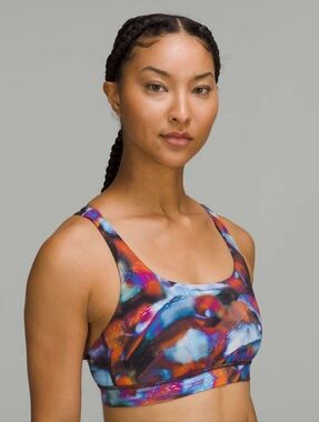 Lululemon Energy Adjustable Bra *Medium Support, B–D Cups, Hyper Drift Multi